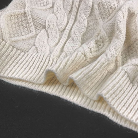 Long Sleeve Turtleneck Sweater Dress Open Back Mini Dress - Beige - Picture 9 of 14